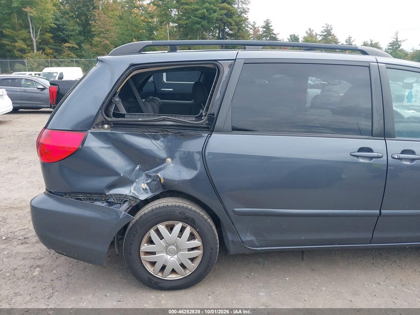 TOYOTA SIENNA 2009 VIN 5TDZK23C79S235492
