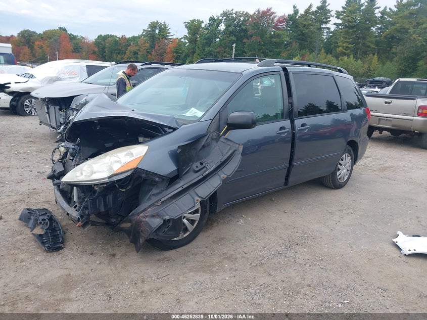 TOYOTA SIENNA 2009 VIN 5TDZK23C79S235492