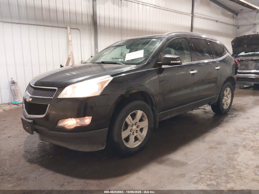 Vin: 1gnkrjed5cj110211, lot: 46752889, chevrolet traverse lt 20122