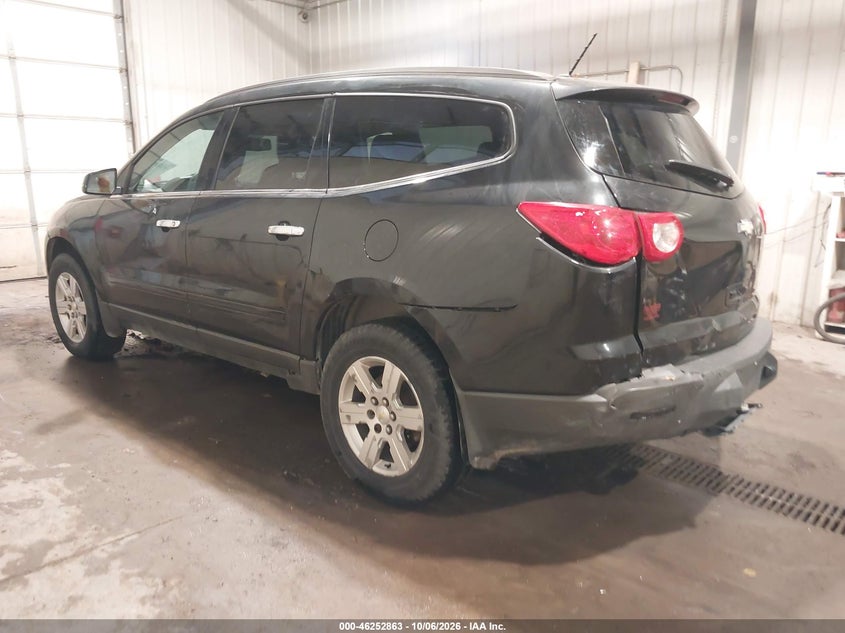 Vin: 1gnkrjed5cj110211, lot: 46752889, chevrolet traverse lt 20123