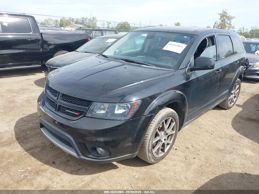Vin: 3c4pddeg3ht541431, lot: 46752890, dodge journey gt awd 20172
