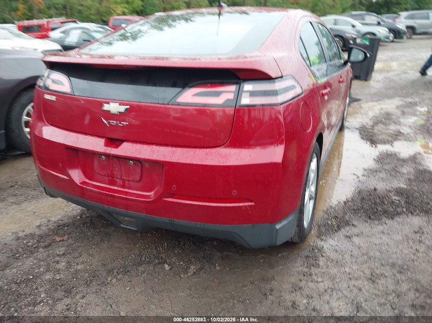 Vin: 1g1rd6e46eu157258, lot: 46752909, chevrolet volt 20144