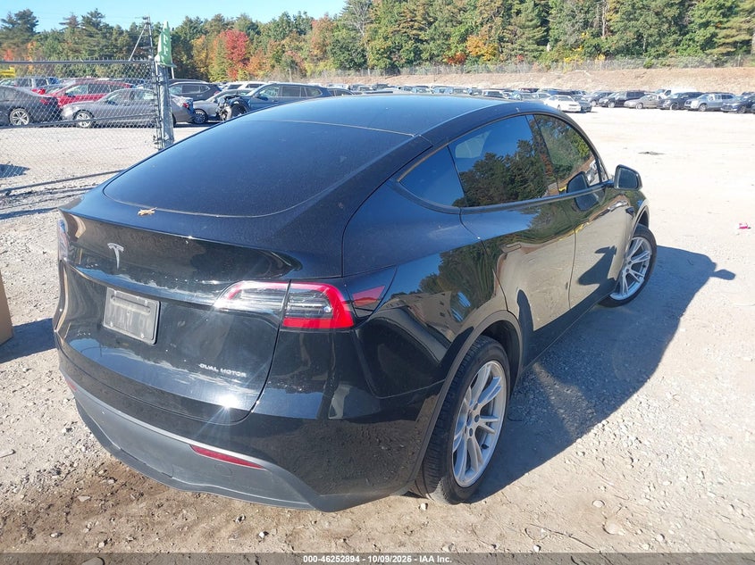 Vin: 7saygdee7pa203330, lot: 46752920, tesla model y awd/long range dual motor all-wheel drive 20234