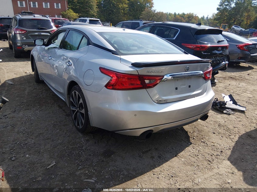 Vin: 1n4aa6ap0gc376874, lot: 46752931, nissan maxima 3.5 sr 20163