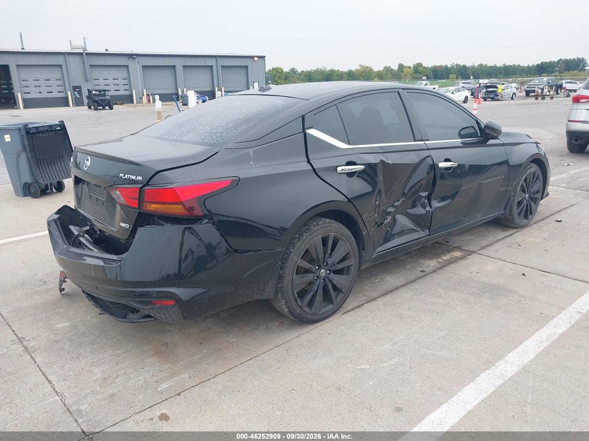 Vin: 1n4bl4fw2lc250237, lot: 46752935, nissan altima platinum intelligent awd 20204