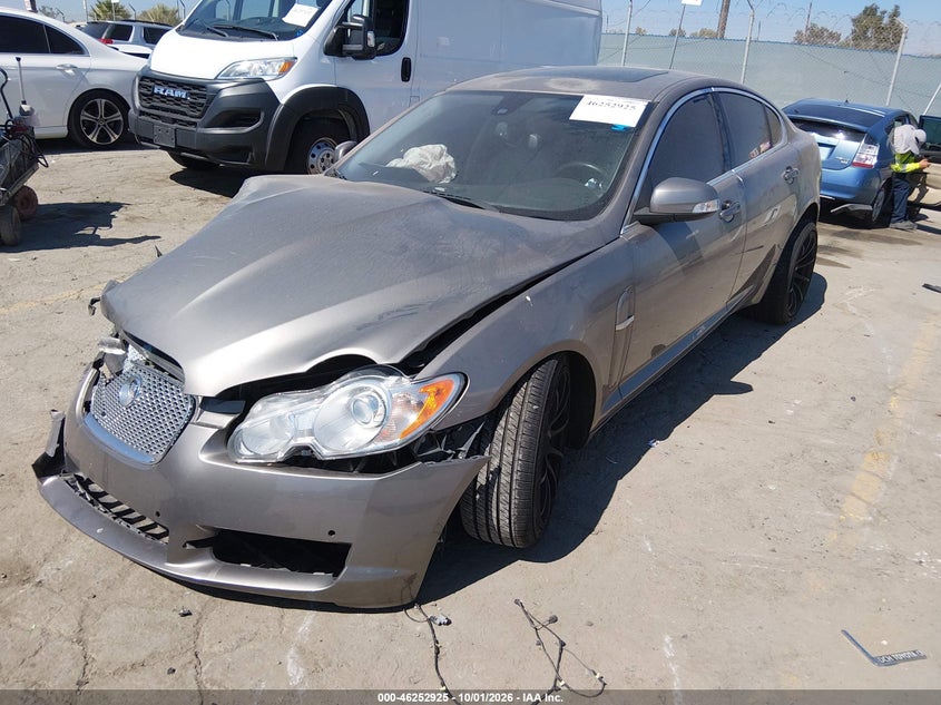 JAGUAR XF 2009 VIN SAJWA06B19HR10434