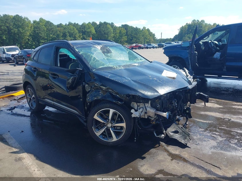 Vin: km8k5ca5xku251380, lot: 46753000, hyundai kona ultimate 2019 img_1