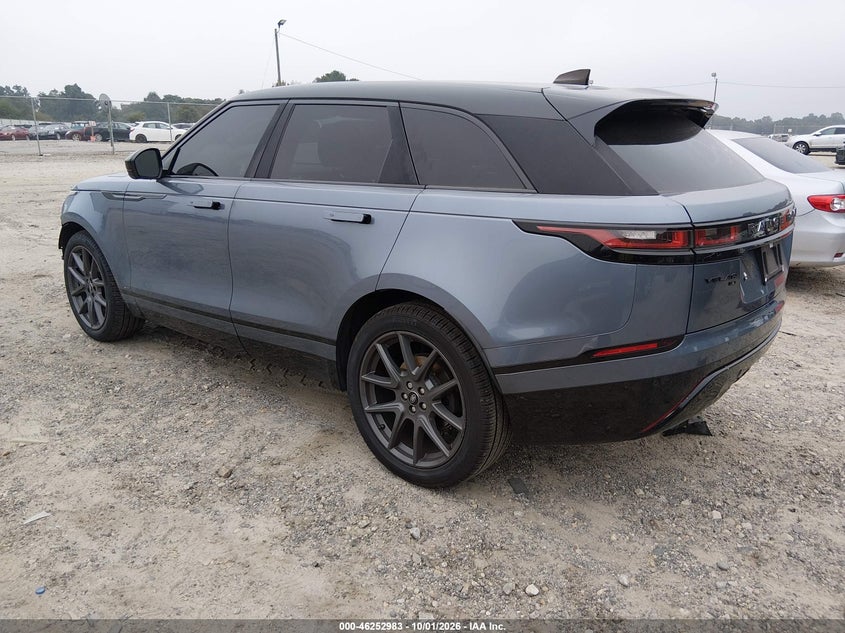 Vin: salyt2ex8ma308246, lot: 46753009, land rover range rover velar p250 r-dynamic s 20213