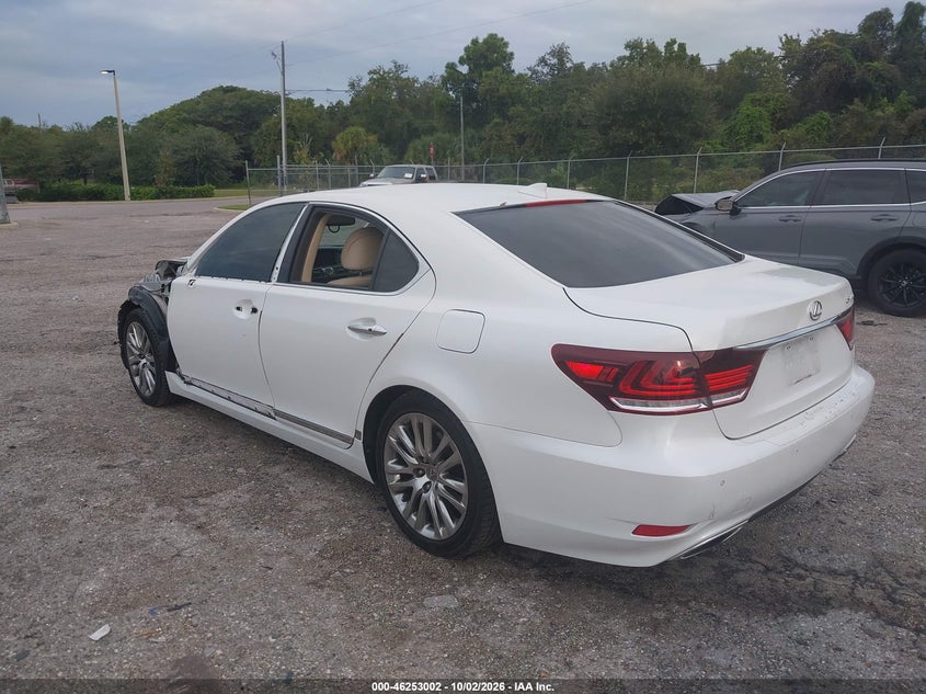 Vin: jthbl5ef7f5135917, lot: 46753028, lexus ls 460 20153