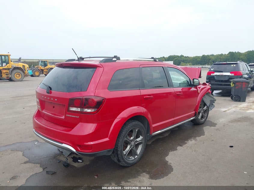 Vin: 3c4pdcgb5ft649834, lot: 46753053, dodge journey crossroad 20154