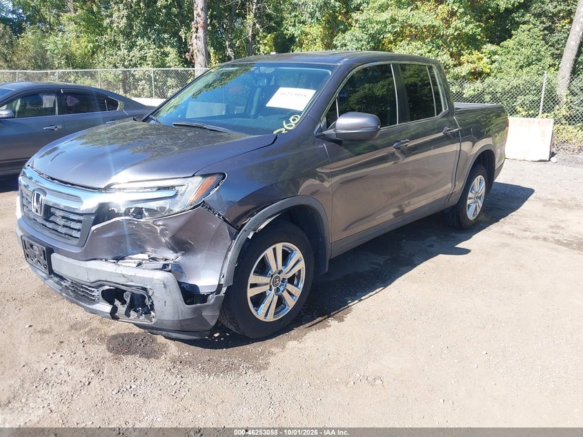 Vin: 5fpyk3f68hb036761, lot: 46753084, honda ridgeline rtl-t 20172
