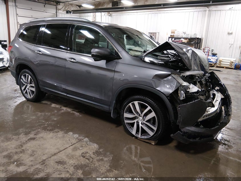 Vin: 5fnyf6h93hb075862, lot: 46753169, honda pilot touring 2017 img_1