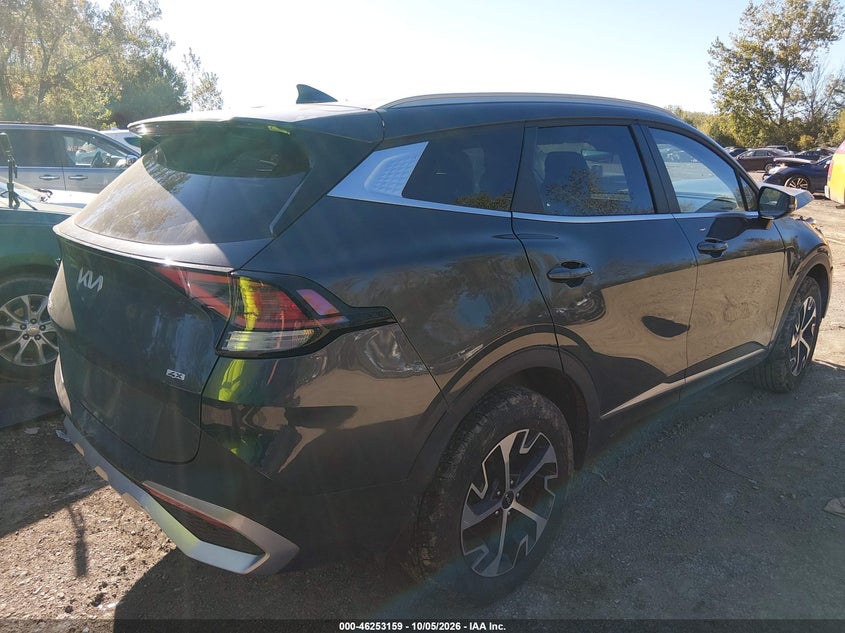 Vin: 5xyk3caf1pg046476, lot: 46753185, kia sportage ex 20234