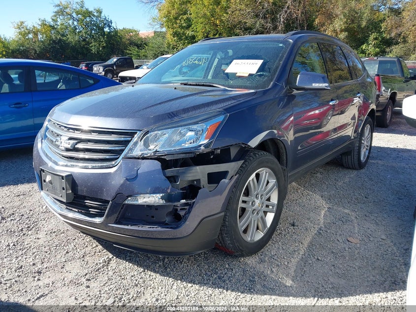 Vin: 1gnkrgkd8dj131286, lot: 46753215, chevrolet traverse 1lt 20132