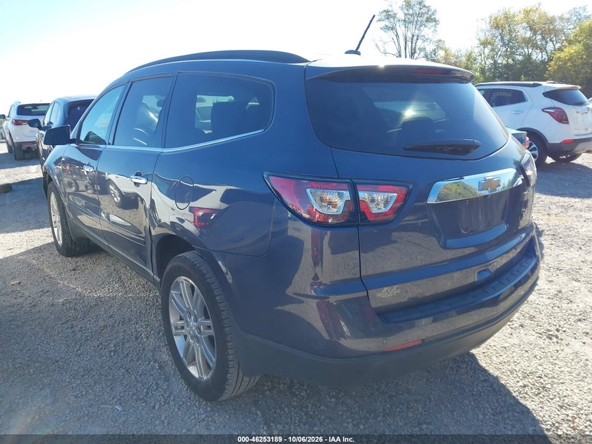 Vin: 1gnkrgkd8dj131286, lot: 46753215, chevrolet traverse 1lt 20133
