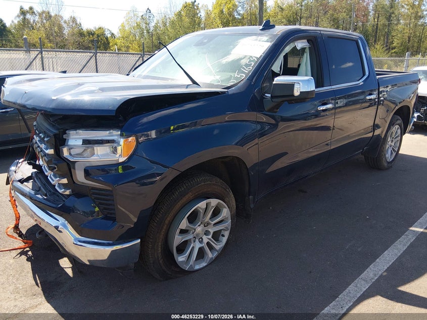 Vin: 2gcudged9n1516542, lot: 46753255, chevrolet silverado 1500 4wd  short bed ltz 20222