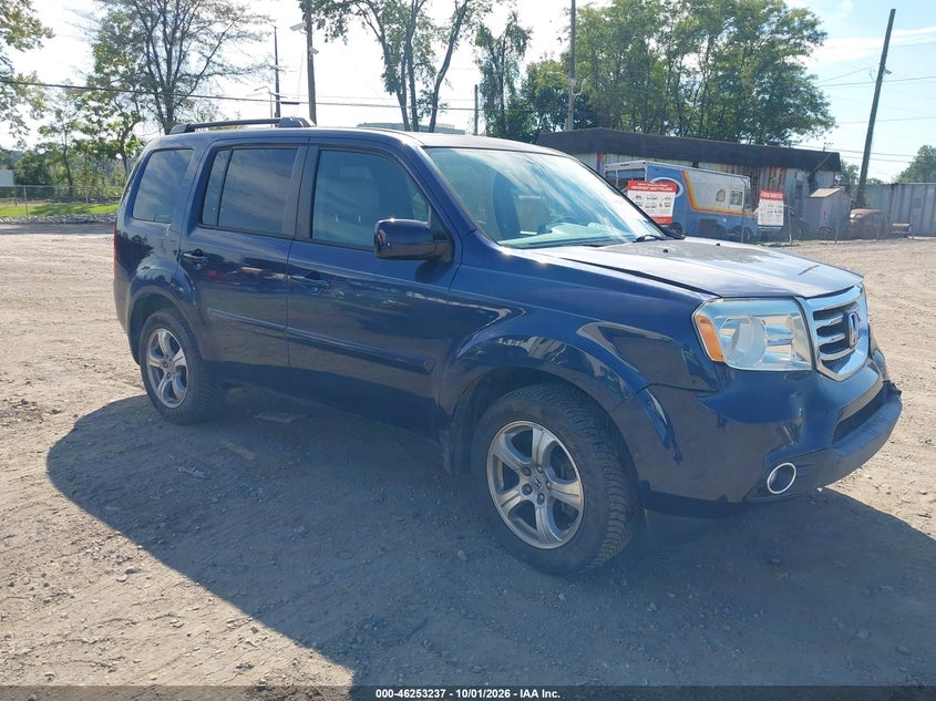 Vin: 5fnyf3h59eb018699, lot: 46753263, honda pilot ex-l 20141