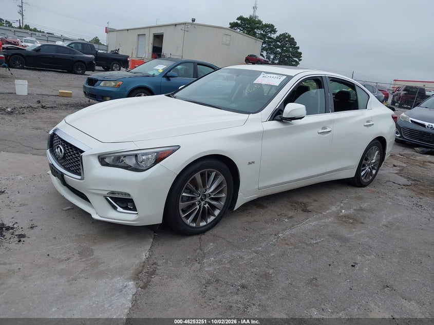 Vin: jn1ev7ar6lm251117, lot: 46753277, infiniti q50 luxe awd 20202