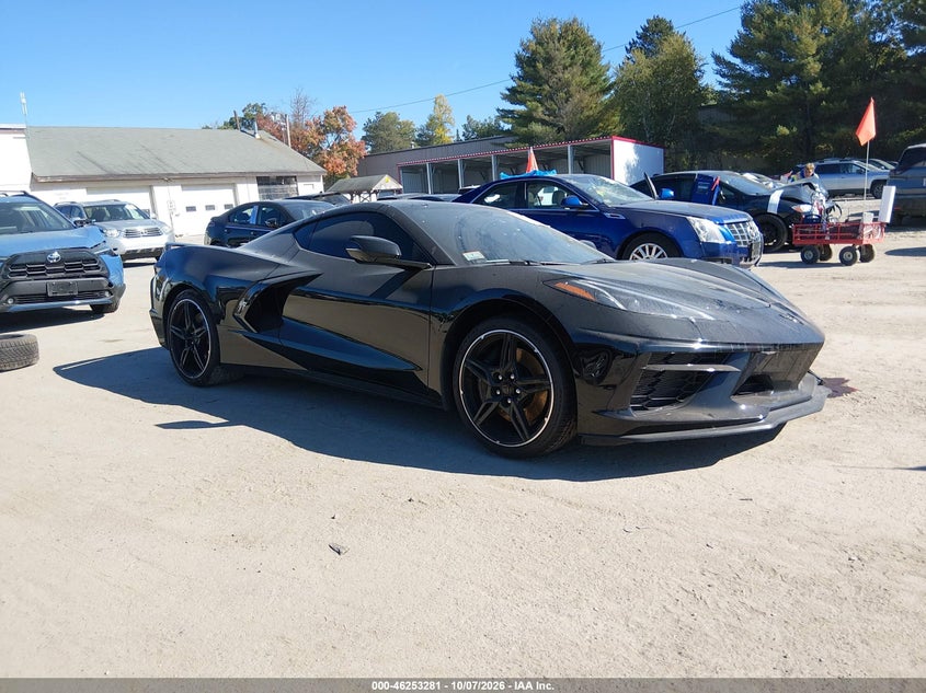 Vin: 1g1ya2d41r5116986, lot: 46753307, chevrolet corvette stingray rwd  1lt 20241