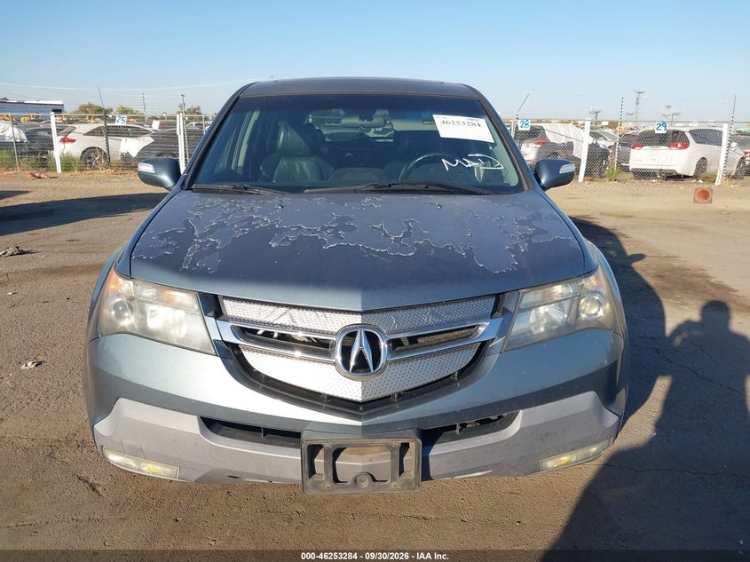 ACURA MDX 2007 VIN 2HNYD28467H529298