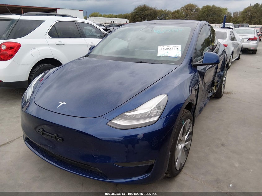 Vin: 7saygdee6pa059544, lot: 46753340, tesla model y awd/long range dual motor all-wheel drive 20232