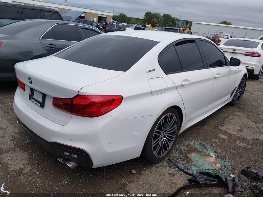 Vin: wbaja9c55kb392829, lot: 46753346, bmw 530e iperformance 20194