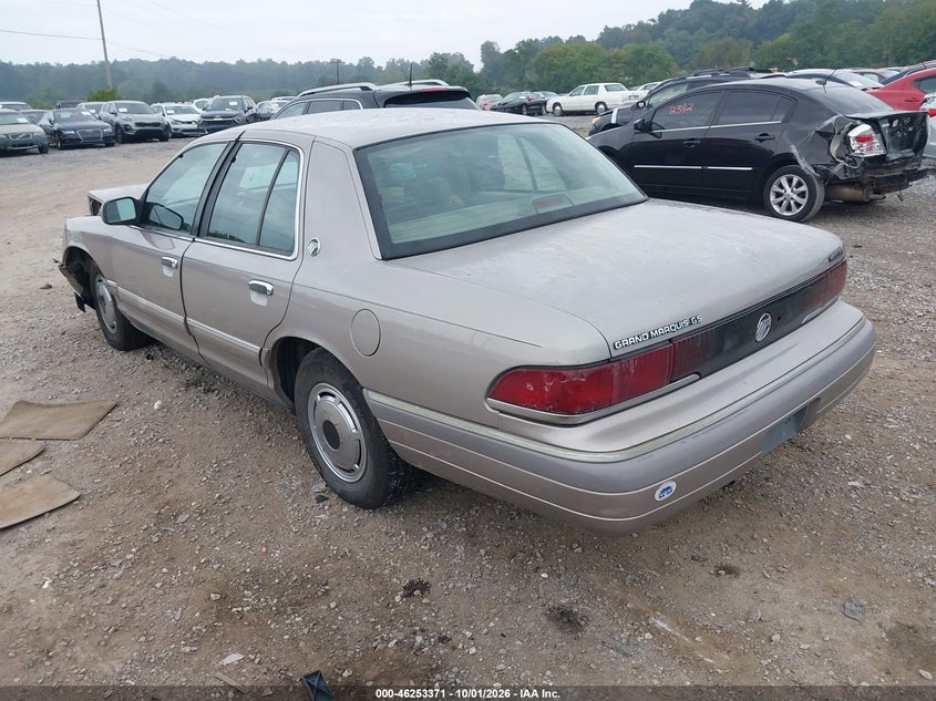 MERCURY GRAND MARQUIS 1994 VIN 2MELM74W6RX667998