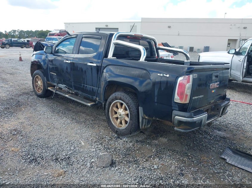 Vin: 1gtg6ce39f1189011, lot: 46753411, gmc canyon slt 20153