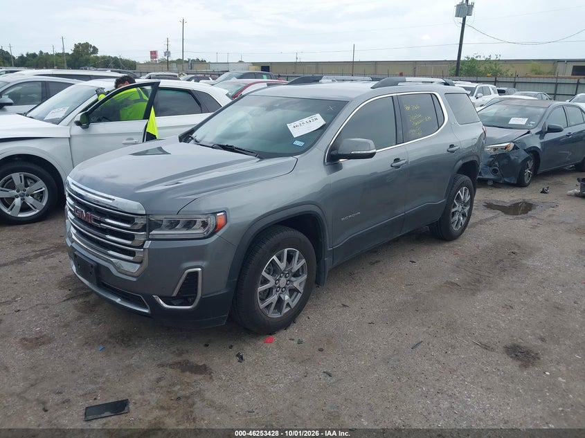 Vin: 1gkknmls5mz221615, lot: 46753454, gmc acadia fwd slt 20212