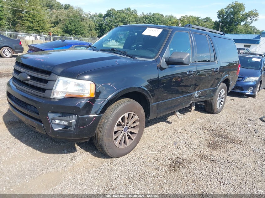 2017 Ford Expedition El Xlt, All Over, IAAI, VIN 1FMJK1HT5HEA53001 — photo 2
