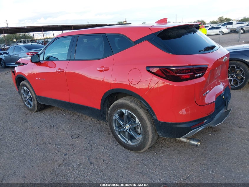 Vin: 3gnkbcr49ss158589, lot: 46753460, chevrolet blazer fwd 2lt 20253