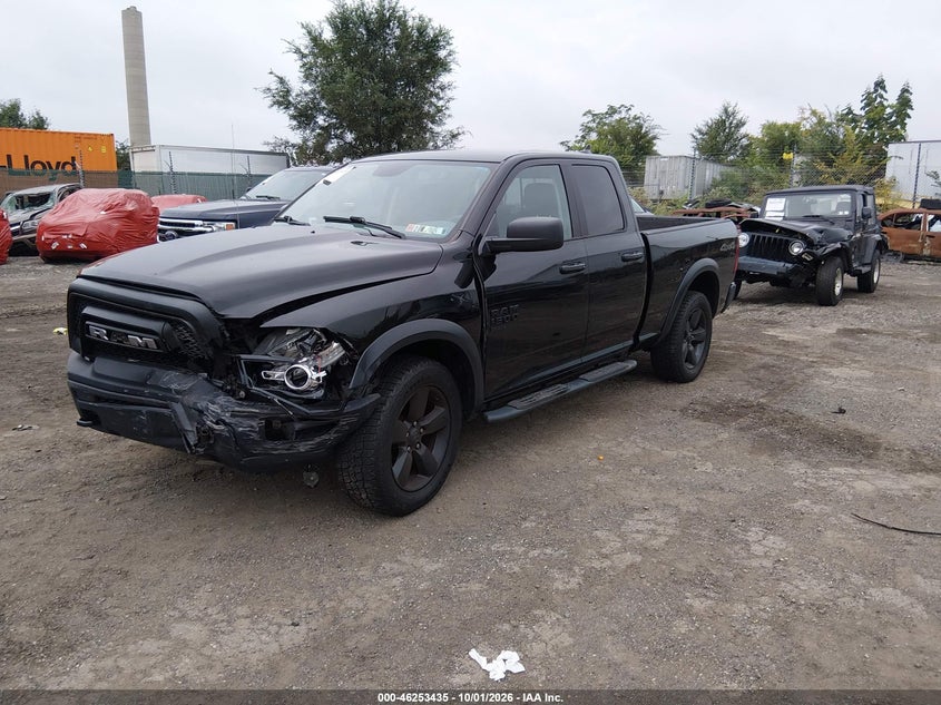 Vin: 1c6rr7gg4ks629817, lot: 46753461, ram 1500 classic slt 20192