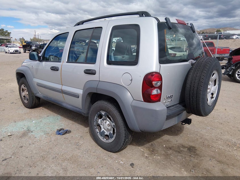 JEEP LIBERTY 2005 VIN 1J4GL48K35W569166