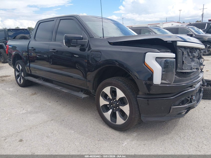 Vin: 1ft6w1ev2pwg35070, lot: 46753489, ford f-150 lightning platinum 20231
