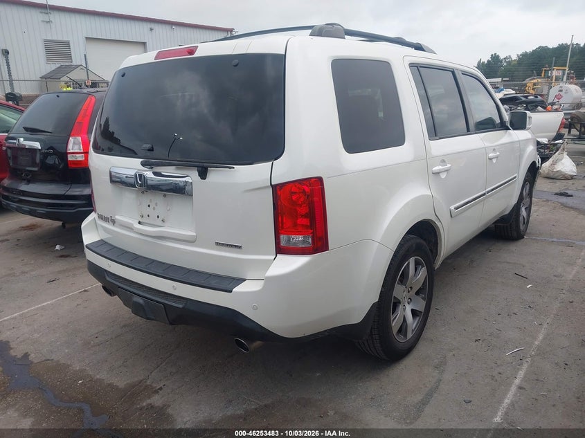 Vin: 5fnyf3h99fb002295, lot: 46753509, honda pilot touring 20154