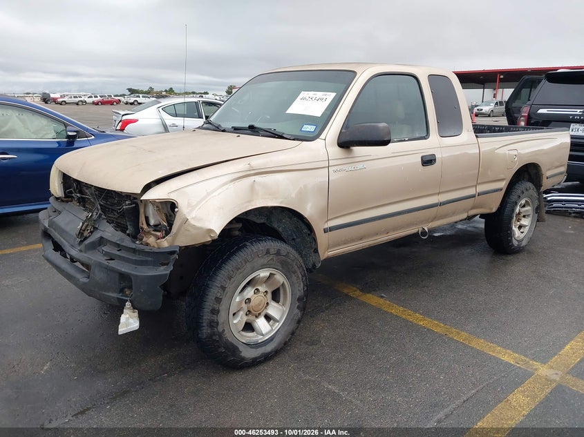 2000 Toyota Tacoma Prerunner V6, Front End, IAAI, VIN 4TASN92N2YZ593161 — photo 2