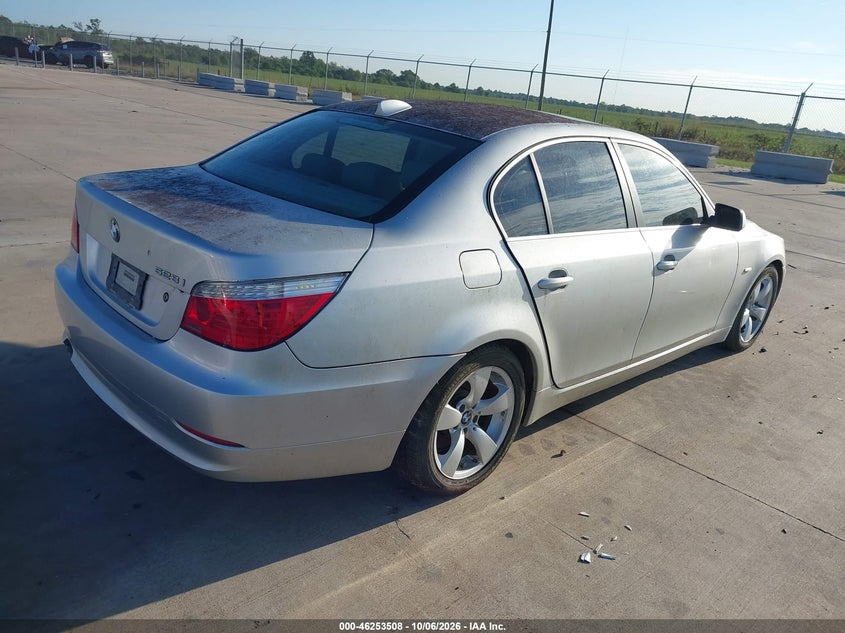 BMW 528I 2008 VIN WBANU53518CT02919