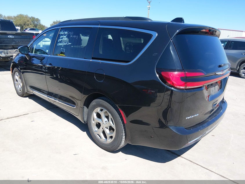 Vin: 2c4rc1gg4pr533072, lot: 46753544, chrysler pacifica limited 20233