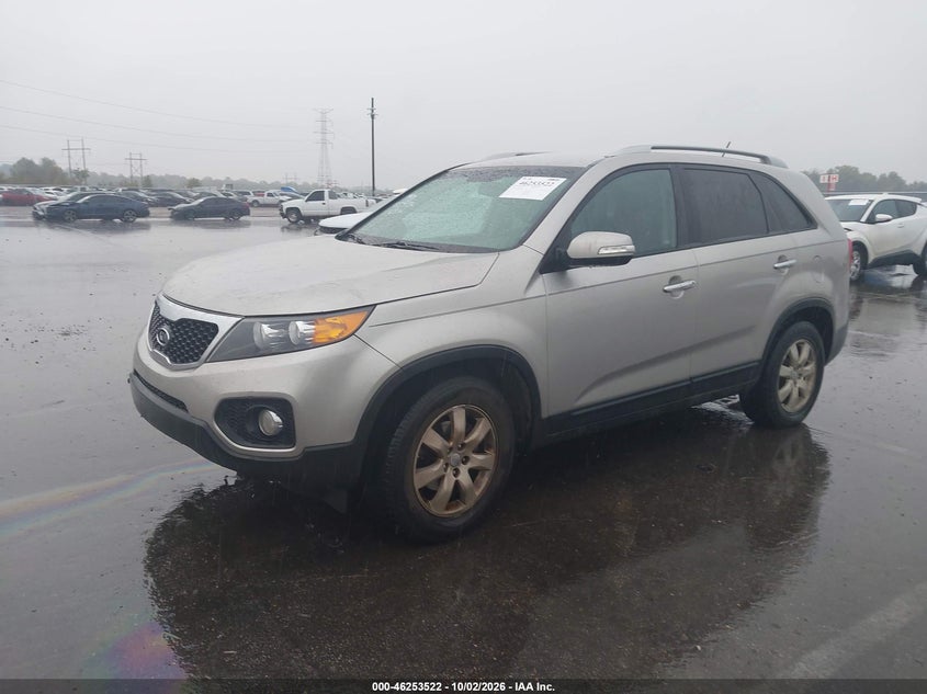 Vin: 5xykt3a68dg404944, lot: 46753548, kia sorento lx 20132