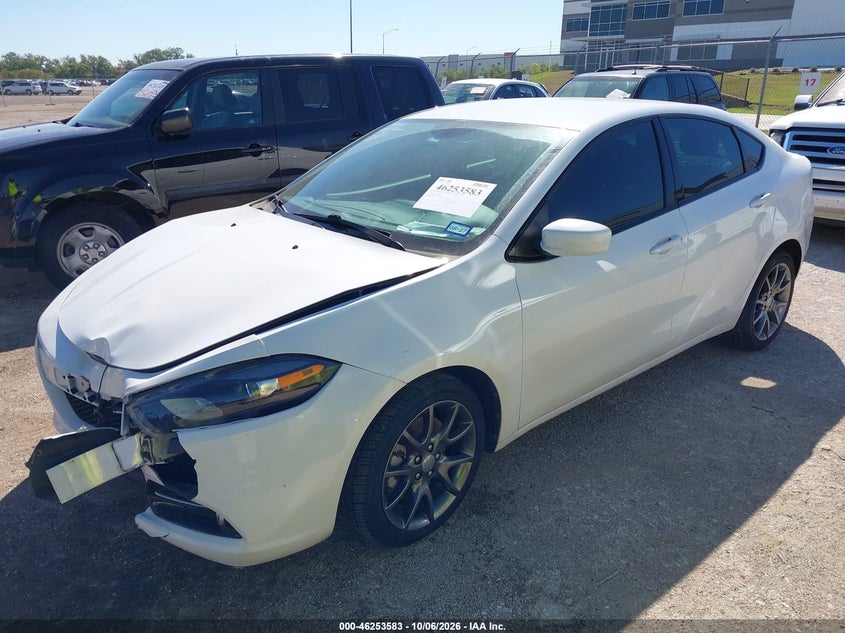 Vin: 1c3cdfba3dd107427, lot: 46753609, dodge dart rallye 20132