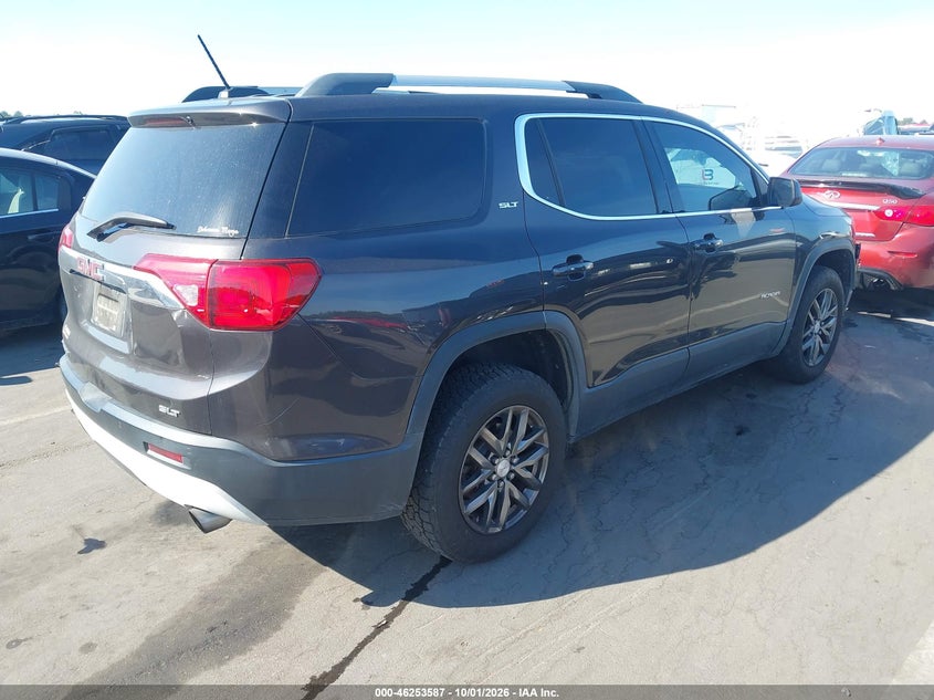 Vin: 1gkknuls8hz278977, lot: 46753613, gmc acadia slt-1 20174