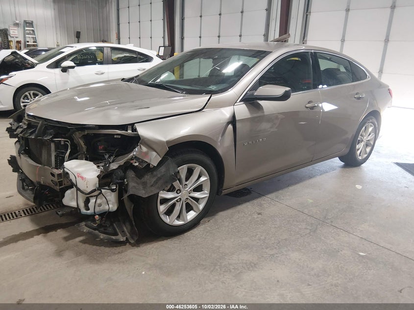 Vin: 1g1zd5st6sf148193, lot: 46753631, chevrolet malibu fwd 1lt 20252