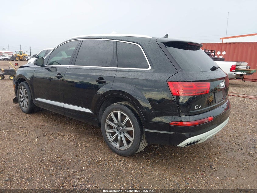Vin: wa1lhaf73kd042491, lot: 46753637, audi q7 45 premium/45 se premium 20193