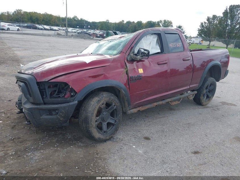 Vin: 1c6rr7ggxks735916, lot: 46753641, ram 1500 classic warlock  4x4 6'4 box 20192