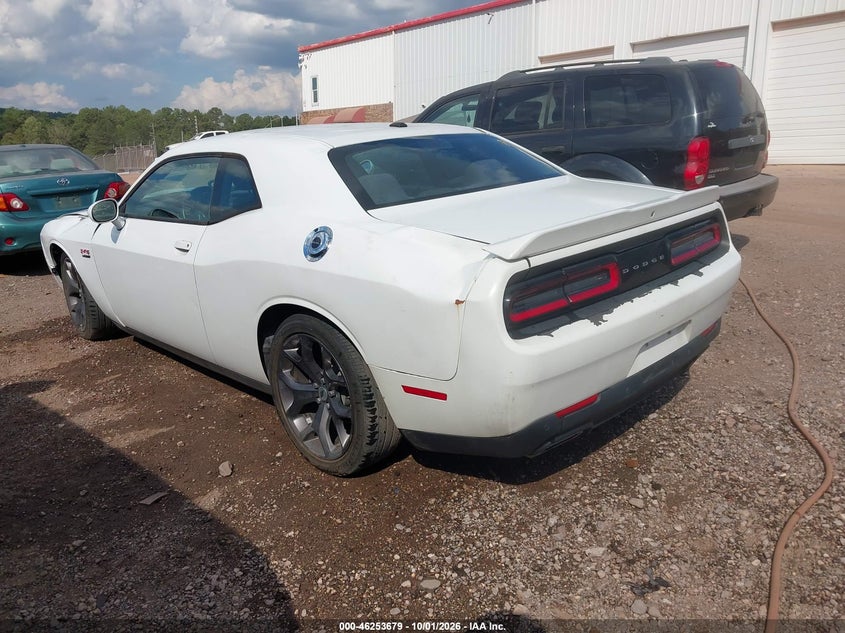 Vin: 2c3cdzbt8kh668547, lot: 46753705, dodge challenger r/t 20193