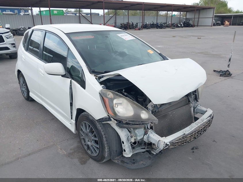 Vin: jhmge8h50dc049863, lot: 46753707, honda fit sport 20131