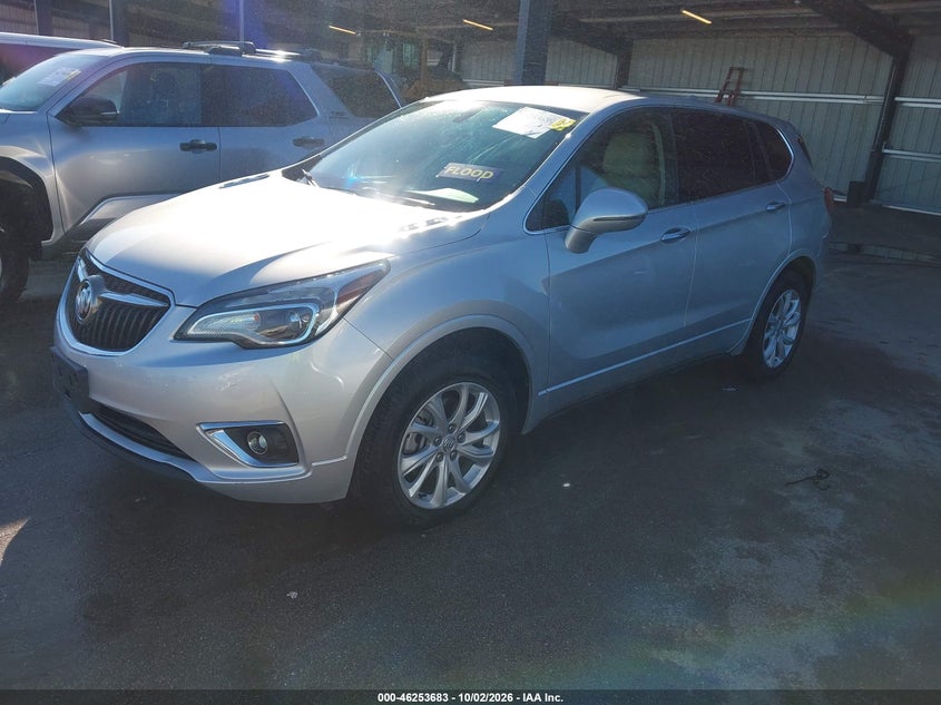 Vin: lrbfx1sa8kd003224, lot: 46753709, buick envision awd preferred 20192