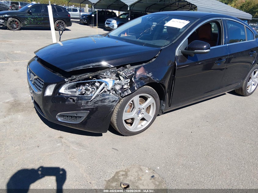 Vin: yv1612fh1d2197863, lot: 46753722, volvo s60 t5/t5 platinum/t5 premier/t5 premier plus 20132