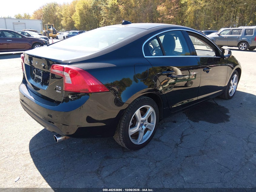 Vin: yv1612fh1d2197863, lot: 46753722, volvo s60 t5/t5 platinum/t5 premier/t5 premier plus 20134