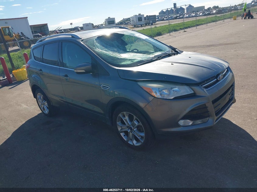Vin: 1fmcu0j95eub17633, lot: 46753738, ford escape titanium 2014 img_1
